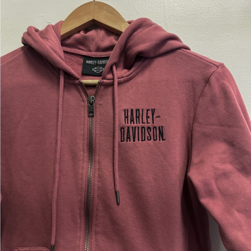 Harley Davidson Zip Up Jacket Sweatshirt Hoodie Brand New